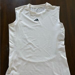 2 white dry fit shirts for workout or inner shirt for the uniforms